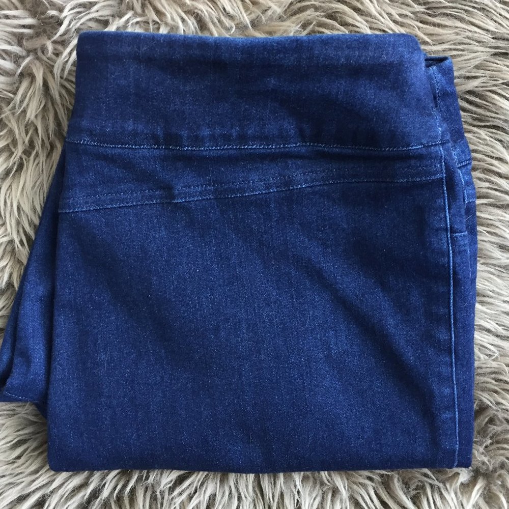Mode de Vie dark wash high rise jeans - size 16